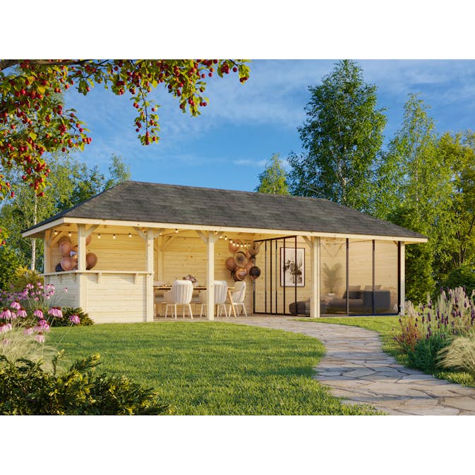 Uterum Palmako Bianca 24,9 m2 Set 215 Slide