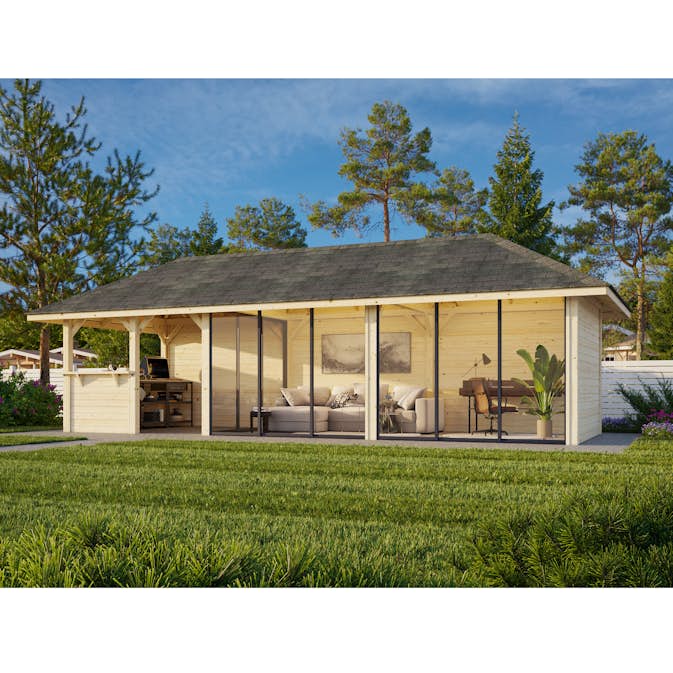 Uterum Palmako Bianca 24,9 m2 Set 219 Slide