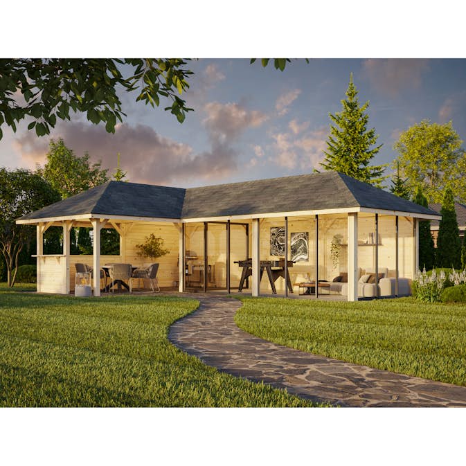 Uterum Palmako Bianca 33,2 m2 Set 521 Slide Plus