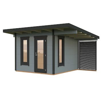 Trädgårdshus Palmako Grace 8,7+4,1 m2