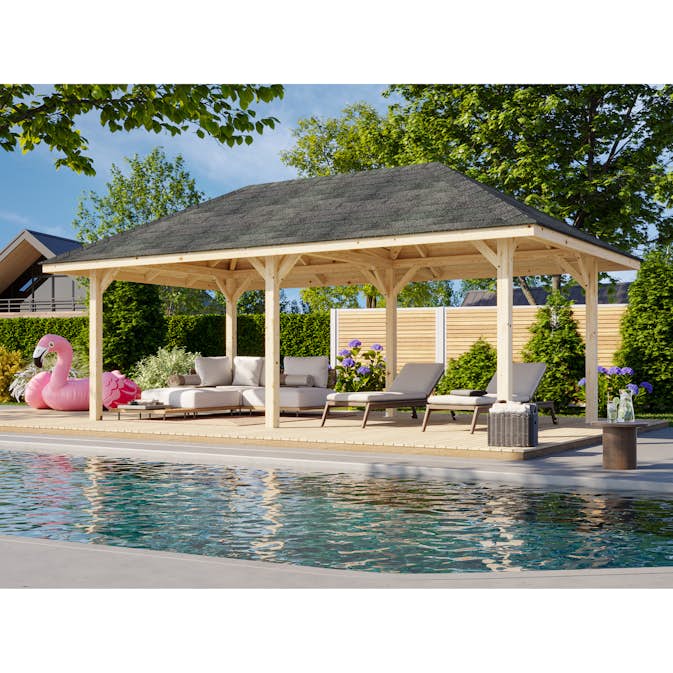 Stuga Palmako Bianca 16,6 m2