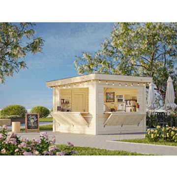 Kiosk Palmako Lenna 8,3 m2 Set 305