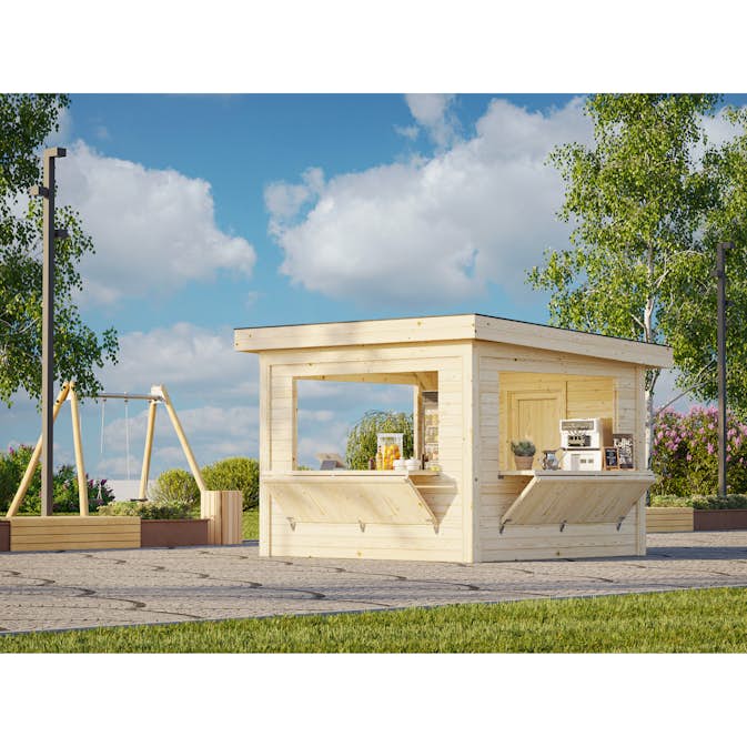 Kiosk Palmako Lenna 8,3 m2 Set 306