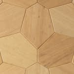 Väggpanel Emotionwood Hexagon