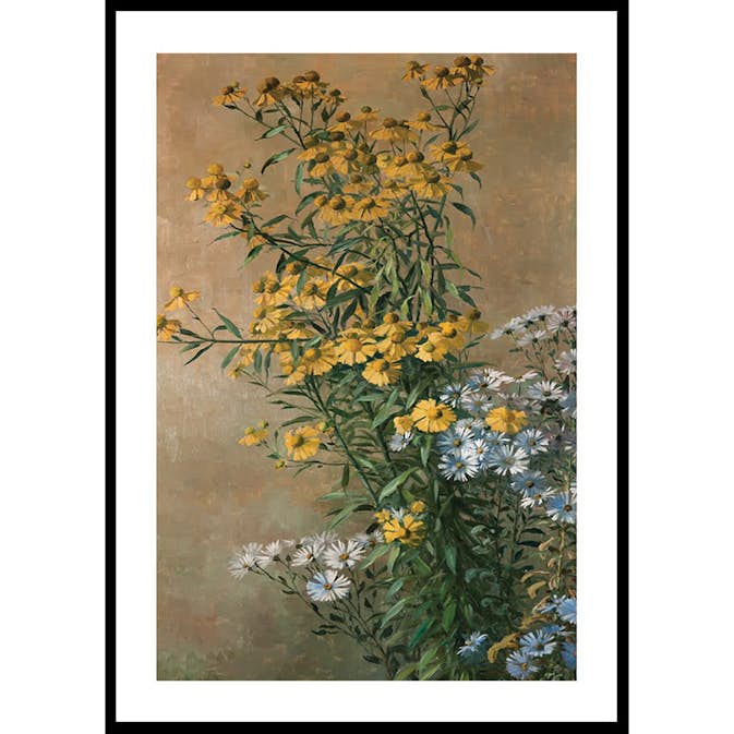 Poster Gallerix Fall Flowers By Gunnar Gunnarsson Wennerberg