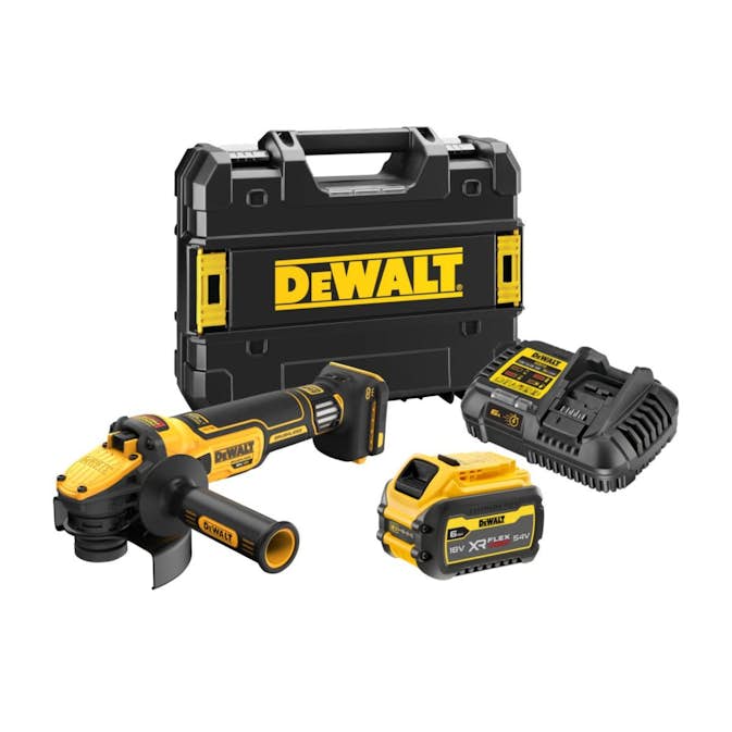 Vinkelslip DeWalt DCG409VST1 125mm Variabel P&P 1x6 Ah