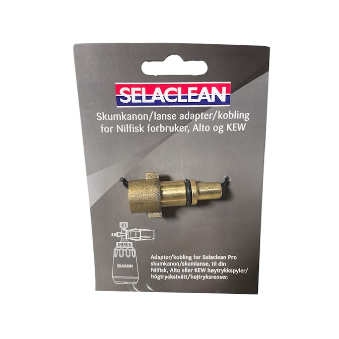 Högtryckskoppling Selaclean För Nilfisk Hobby/KEW/Alto 1/4 tum inv