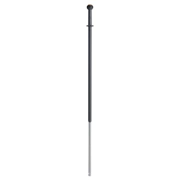 Skaft Vikan Teleskopskaft Aluminium m/Klicksystem Ø29 mm 1235-1770 mm