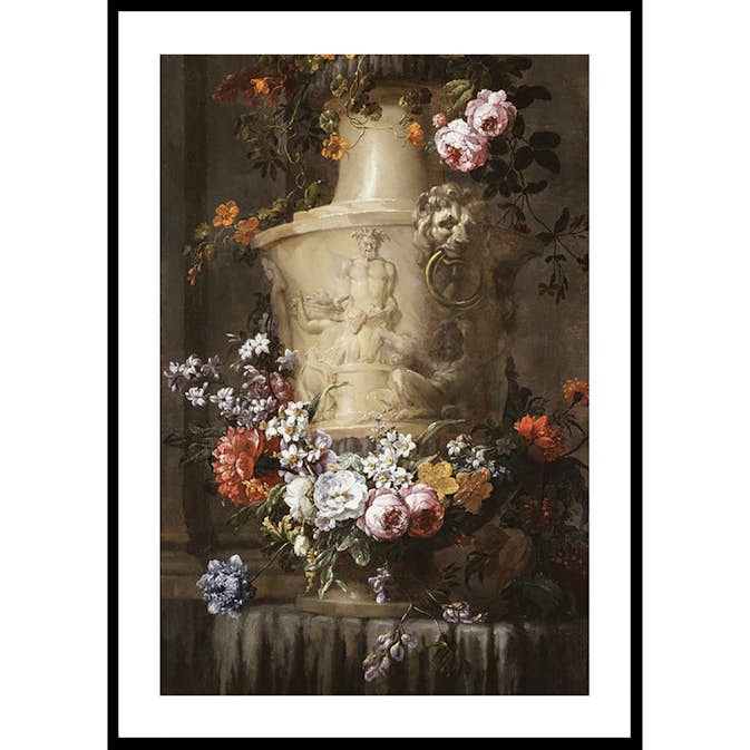 Poster Gallerix A Garland of Flowers By Jean-Baptiste Monnoyer