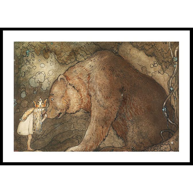 Poster Gallerix Stackars Lilla Basse By John Bauer