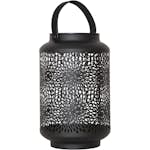 Solcellsdekoration Star Trading Mandala Svart