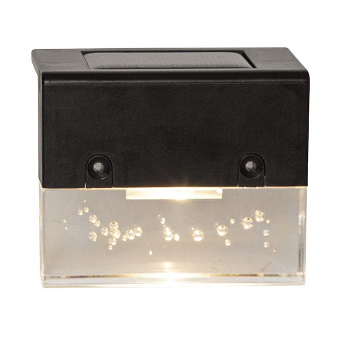 Solcellsbelysning Star Trading Vägglykta Bubbly Fence 4-pack LED