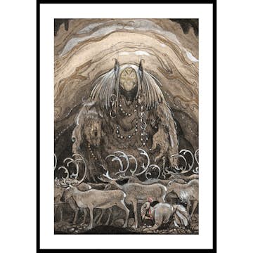 Poster Gallerix Nilas Offer Julbocken II av John Bauer