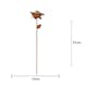 Solcellsdekoration Star Trading Oxida LED 2-pack Blommor