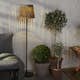Solcellslampa Star Trading Cesta LED Golvlampa