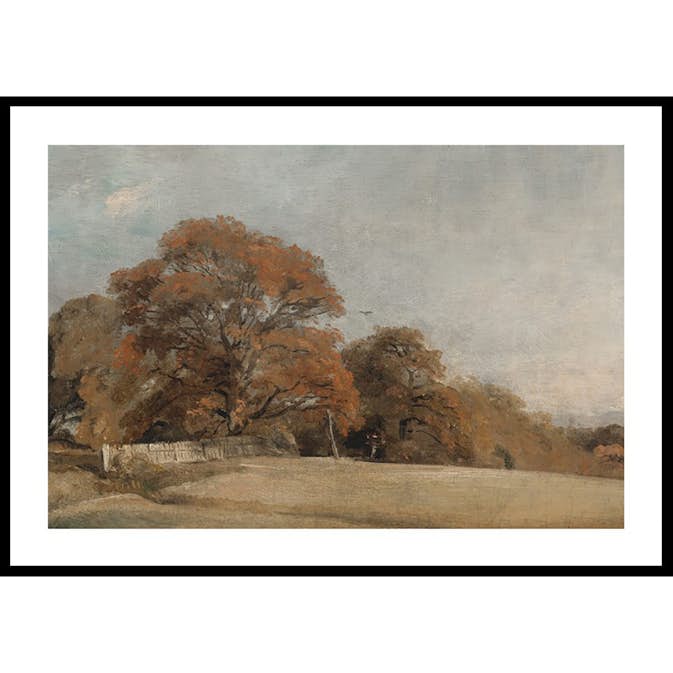 Poster Gallerix An Autumnal Landscape At East Bergholt By John Constable