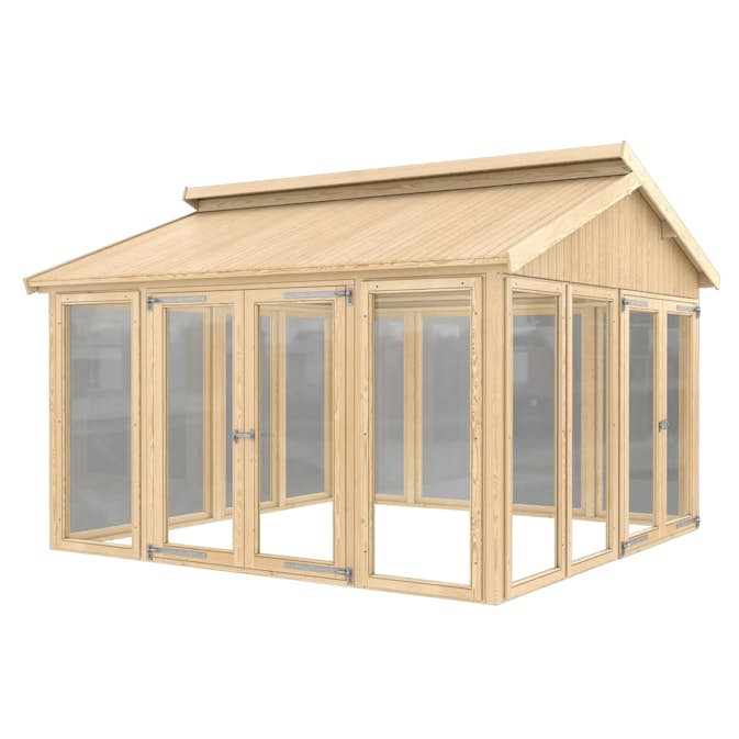 Redskapsbod/Växthus PLUS 12,25 m2