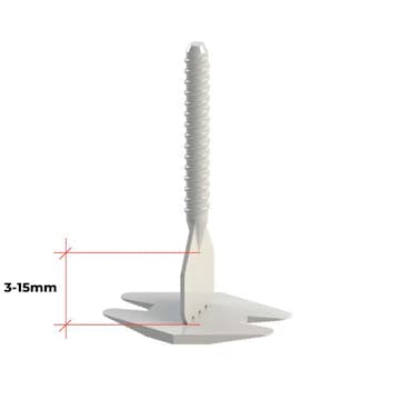 Hurricane Nivåskruv 1 mm 250 st