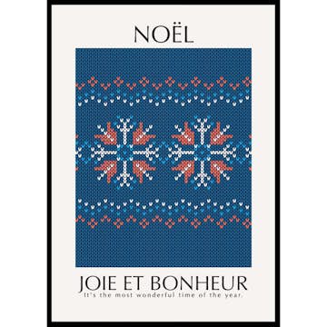 Poster Gallerix Noel Blue No2