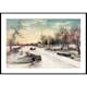Poster Gallerix Horse And Carriage In Snow