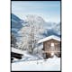 Poster Gallerix Cabin In Snow No3