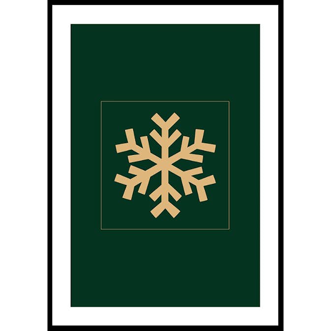 Poster Gallerix Snowflake YG