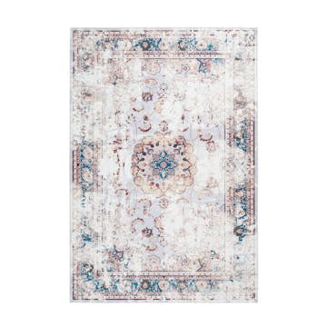 Flatvävd matta D-sign Wentgrave Riemat Flerfärgad/Brun