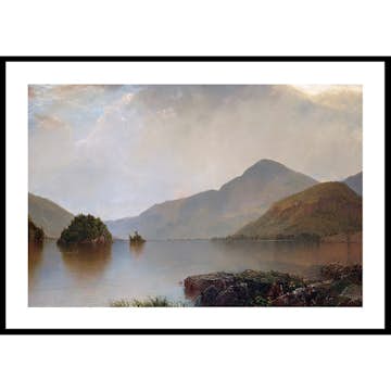 Poster Gallerix Lake George By John Frederick Kensett