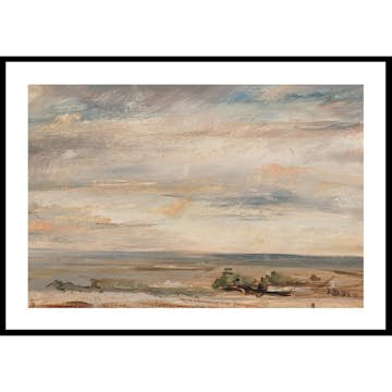 Poster Gallerix Cloud Study Early Morning By John Constable