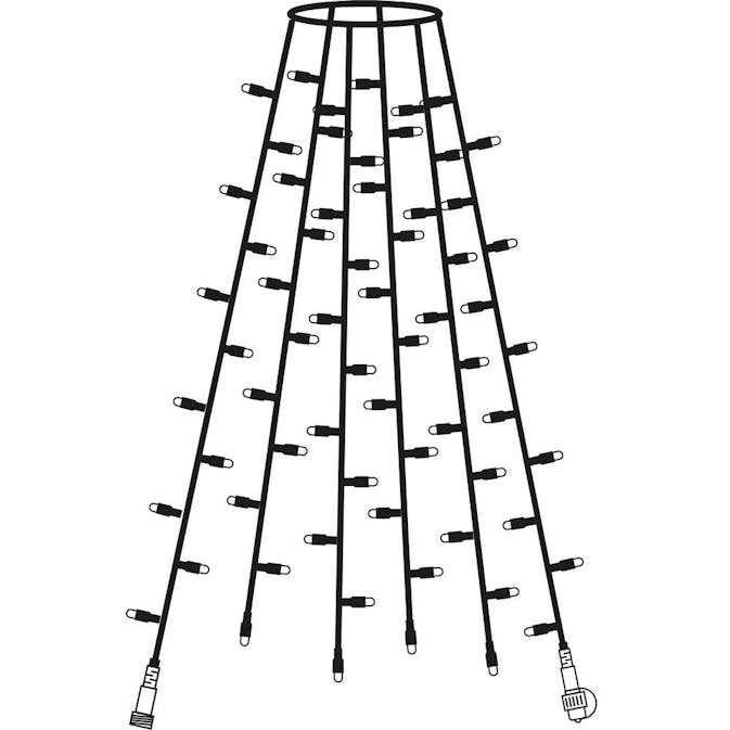 Ljusslinga Star Trading Extra System 24 Tree light Extra