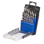 Borr KWB HSS Silver Star 1-10 mm 19-delar