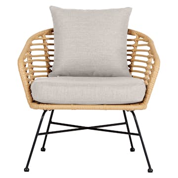 Trädgårdsfåtölj ENVY DESIGN Kaja med Dynor