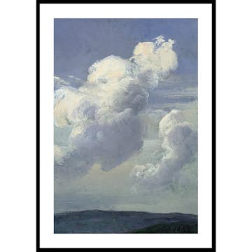 Poster Gallerix Skyer Studie By Johan Christian Dahl