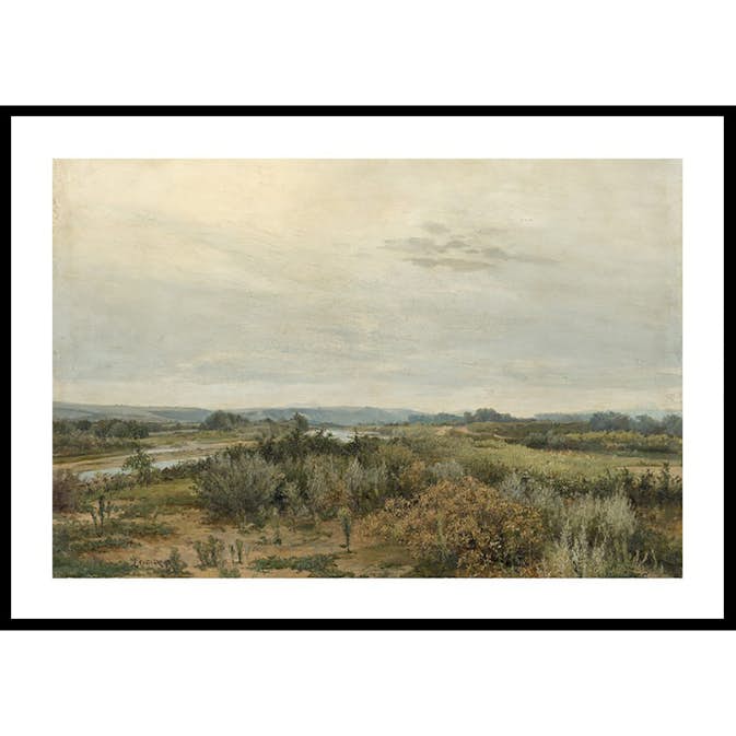 Poster Gallerix East Slovak Landscape By Ľudovít Čordák