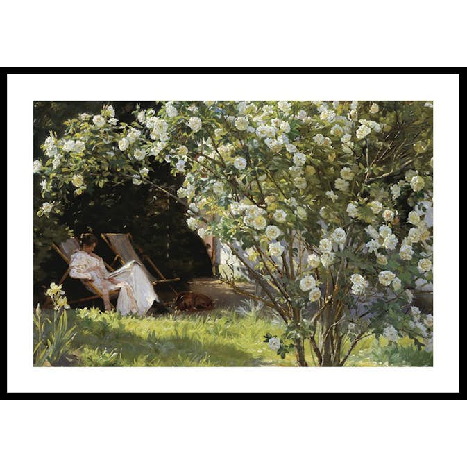 Poster Gallerix Marie Krøyer Seated By P.S. Krøyer