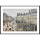 Poster Gallerix Place Du Thtre Franais Paris Rain By Camille Pissarro