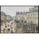 Poster Gallerix Place Du Thtre Franais Paris Rain By Camille Pissarro