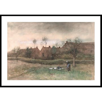 Poster Gallerix Bleekveldje By Anton Mauve