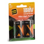 Batteri Briv LR20 D 2-Pack