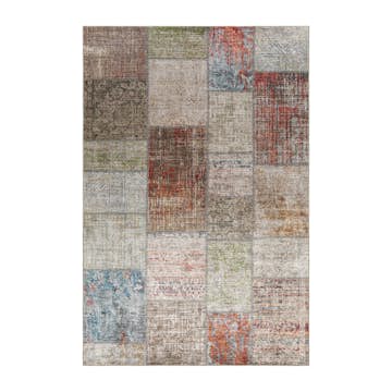 Wiltonmatta KM Carpets Amber Patch Färgglad Polyester