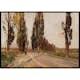 Poster Gallerix Boulevard Of Poplars Near Plankenberg By Emil Jakob Schindler