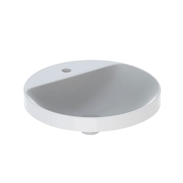 Tvättställ Geberit Variform 480 mm Infälld Runt Kanthylla