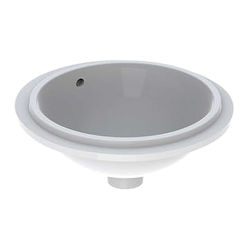 Tvättställ Geberit Variform 330 mm för underlimning Runt