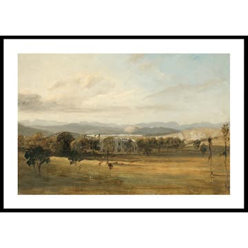 Poster Gallerix Sketch Of Leighton Hall By John Constable