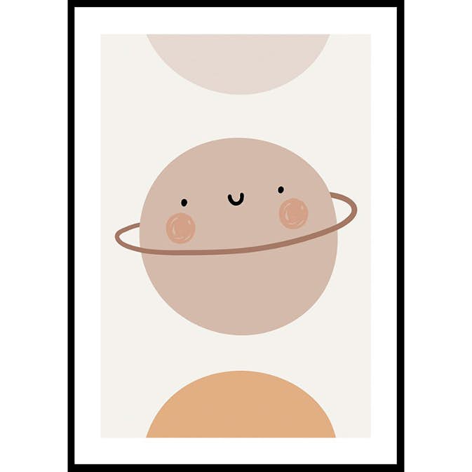 Poster Gallerix Planet Saturn