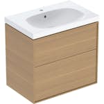 Tvättställsskåp Ifö Sense Art 75 med Avställningsyta och 2 Lådor