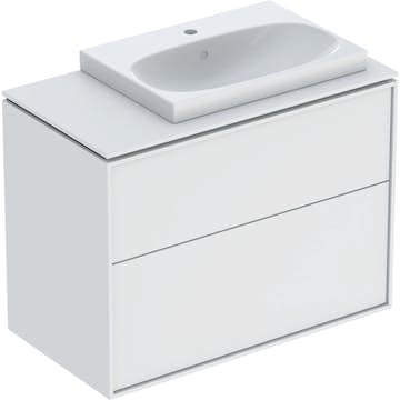 Tvättställsskåp Ifö Sense Art med Bänkskiva och 2 Lådor