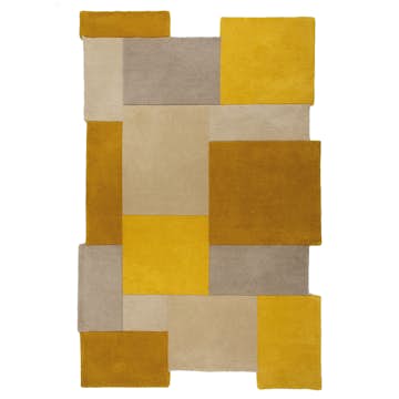 Patchworkmatta Flair Rugs Collage Orange/Beige Ull