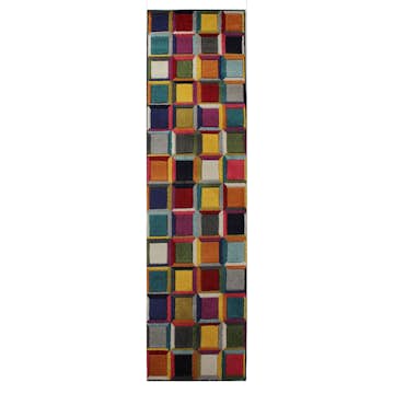 Friezematta Flair Rugs Waltz Flerfärgad 66x230