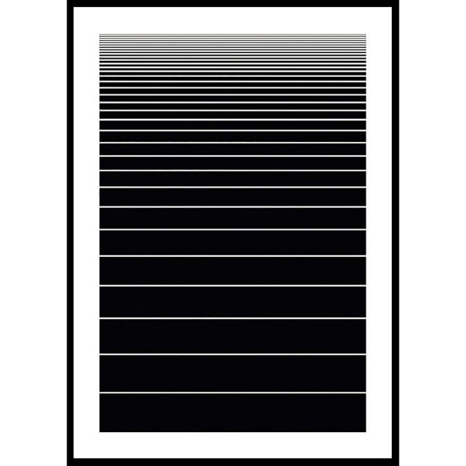 Poster Gallerix Minimalistic Black And White